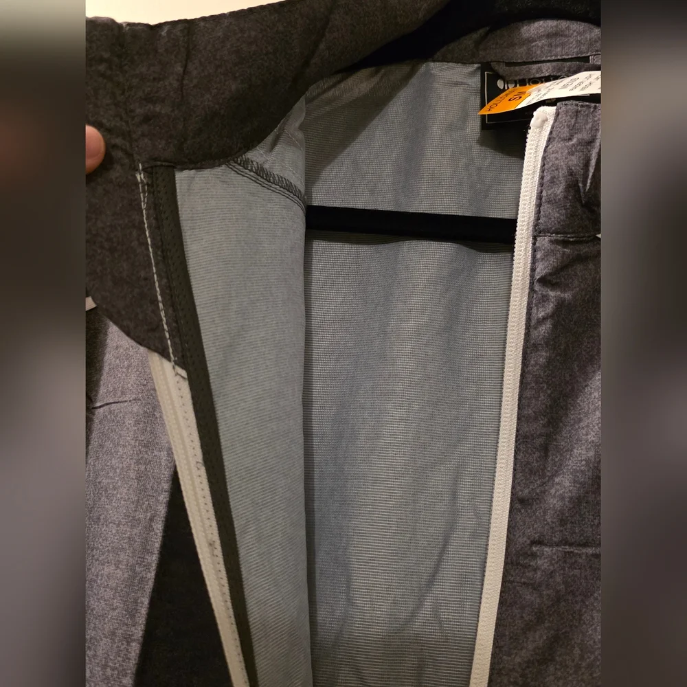 Mens Small - Holloway Raider Lightweight Jacket Grey/White - Picture 3 of 4